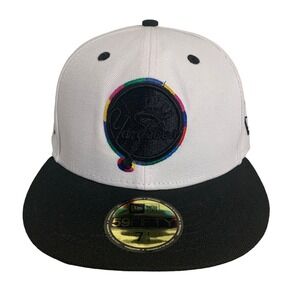 New York Yankees New Era 59FIFTY MLB City Gear Gray UV Fitted Cap Hat Size 7 1/4